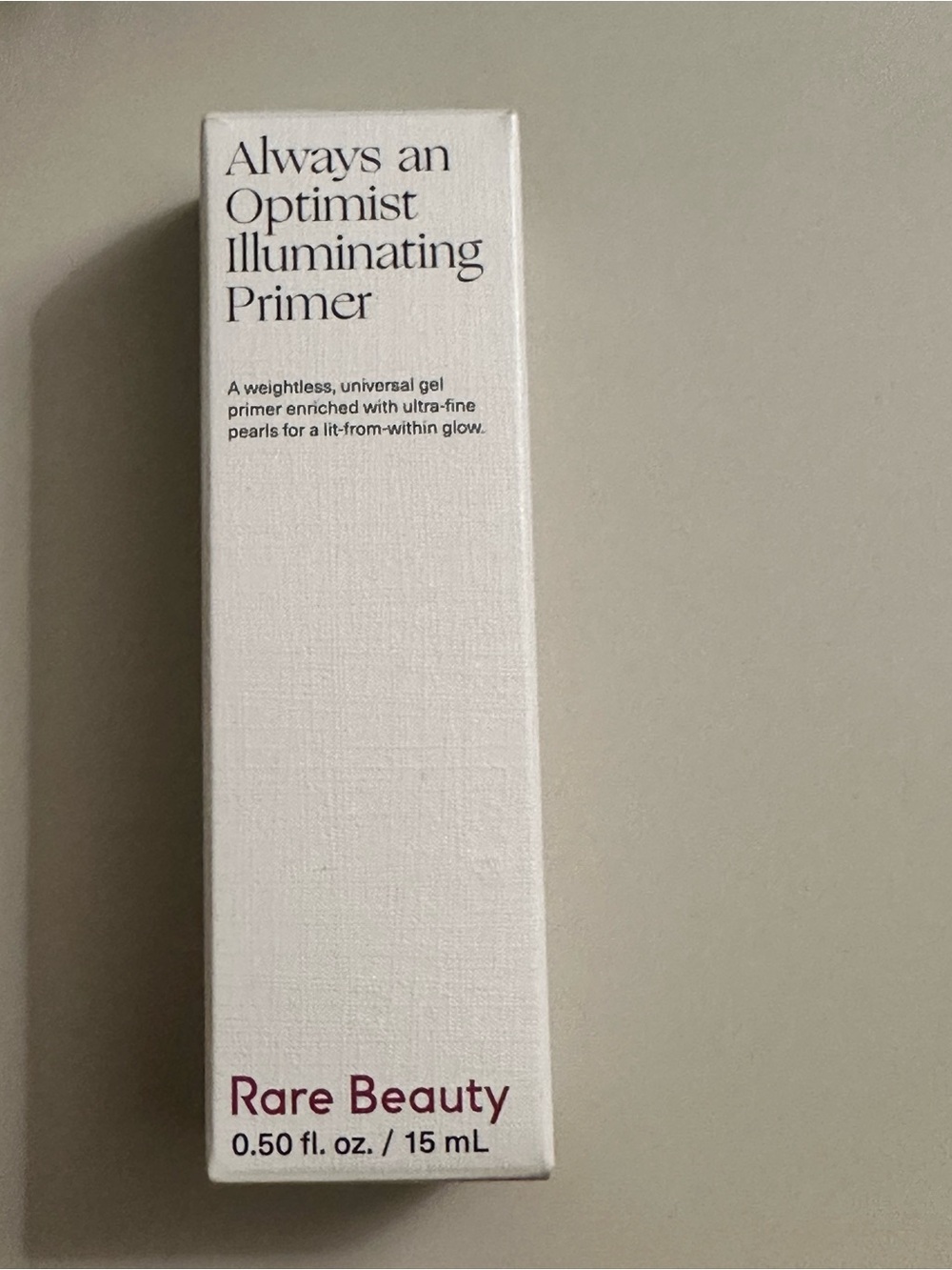NWB Rare Beauty Always an Optimist Illuminating Primer